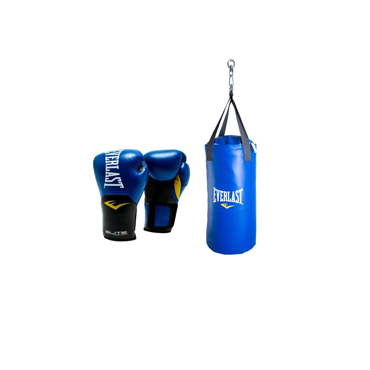 EVERLAST - Kit de Boxeo Junior Elite Trn Azul 8oz Everlast EVERLAST