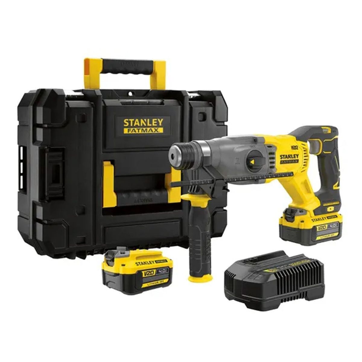 STANLEY JR - Rotomartillo SDS Plus STANLEY SBH900M2K-B2 20v + Acc