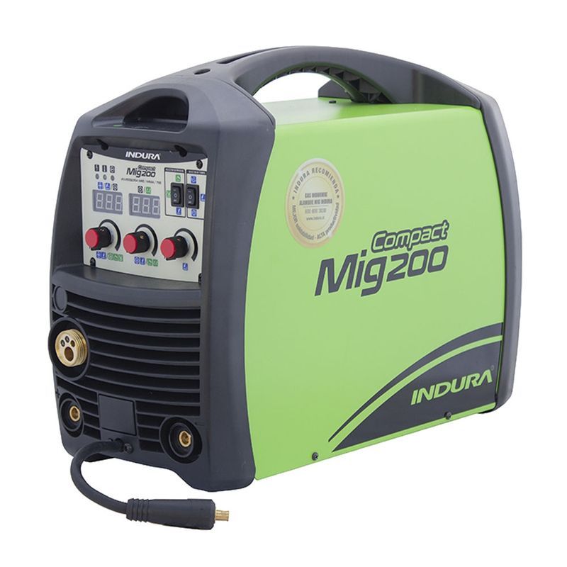 INDURA - Soldadora INDURA Compactmig 200 (Inversora MIG/MMA/TIG)