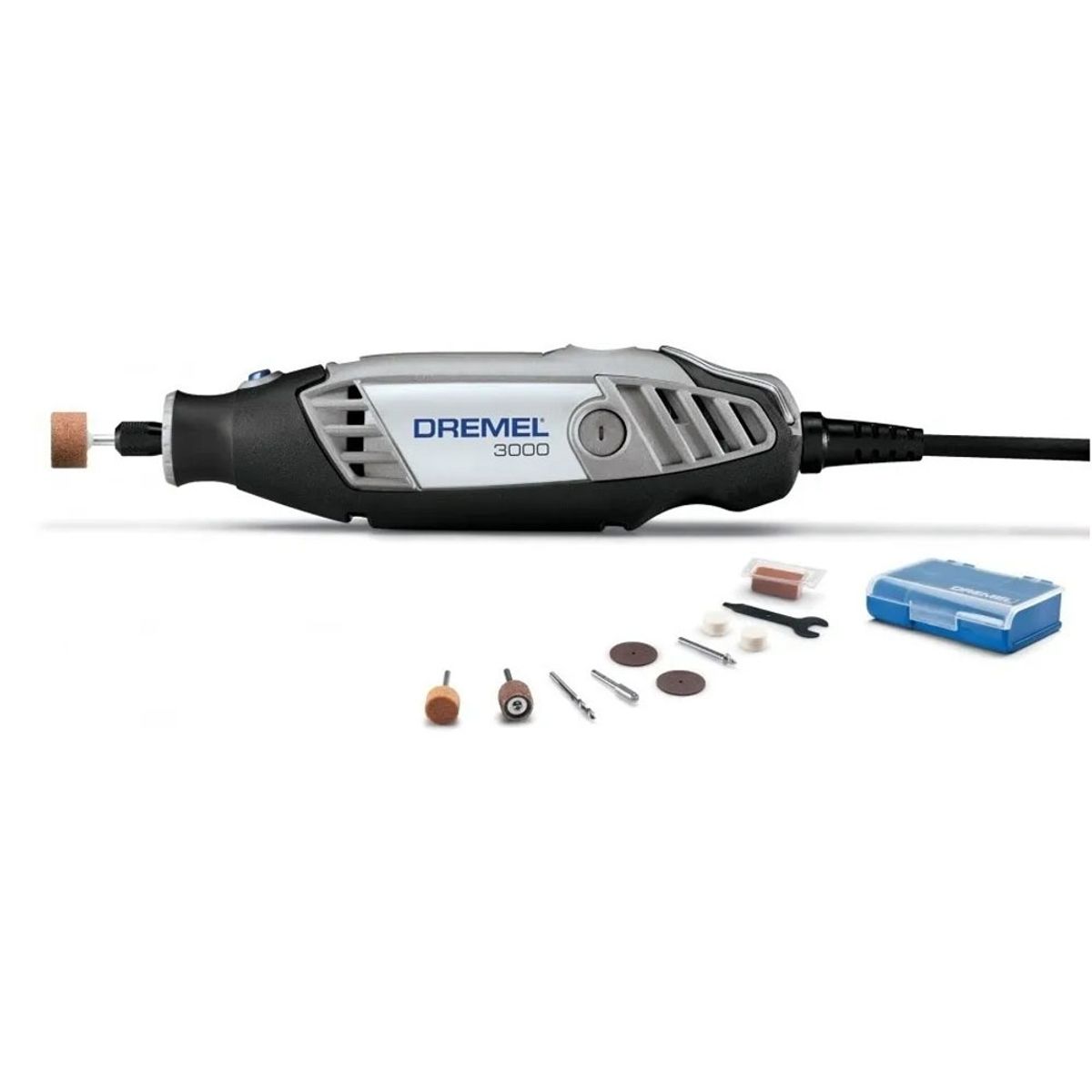 BOSCH - Herramienta multipropósito Dremel 3000 + 10 acc