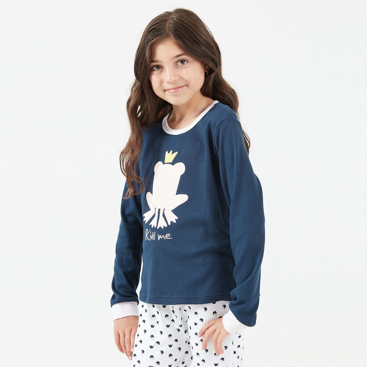 BARBIZON - Pijama Polo Kids Azul Marino