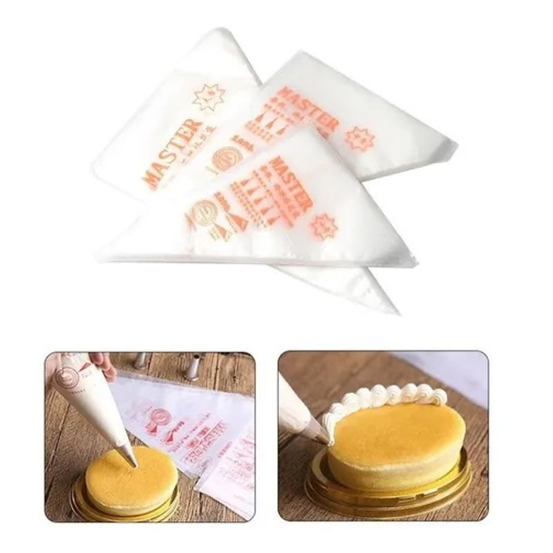 GENERICO - Pack X100 Mangas Pasteleras Desechables Manga Desechable M