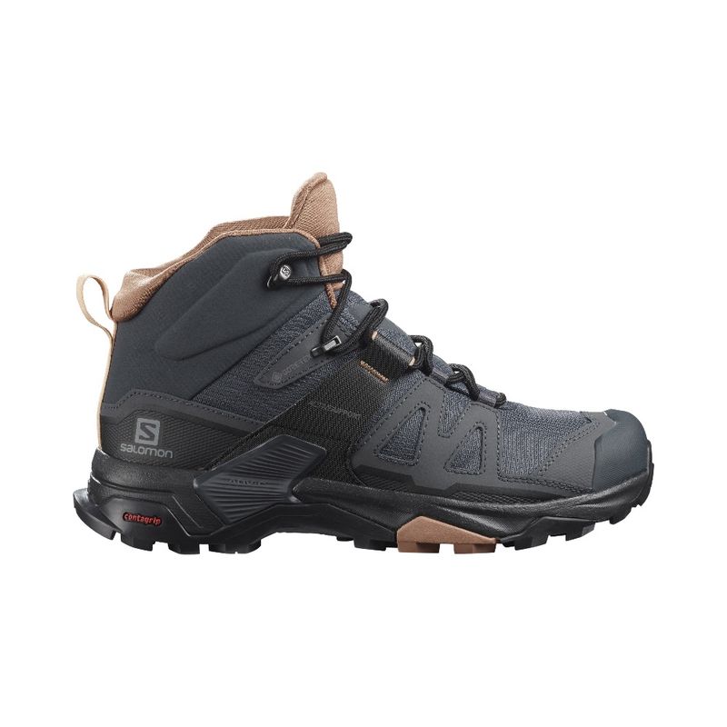 SALOMON - Zapato Mujer X Ultra 4 Mid Gtx Gris Salomon.