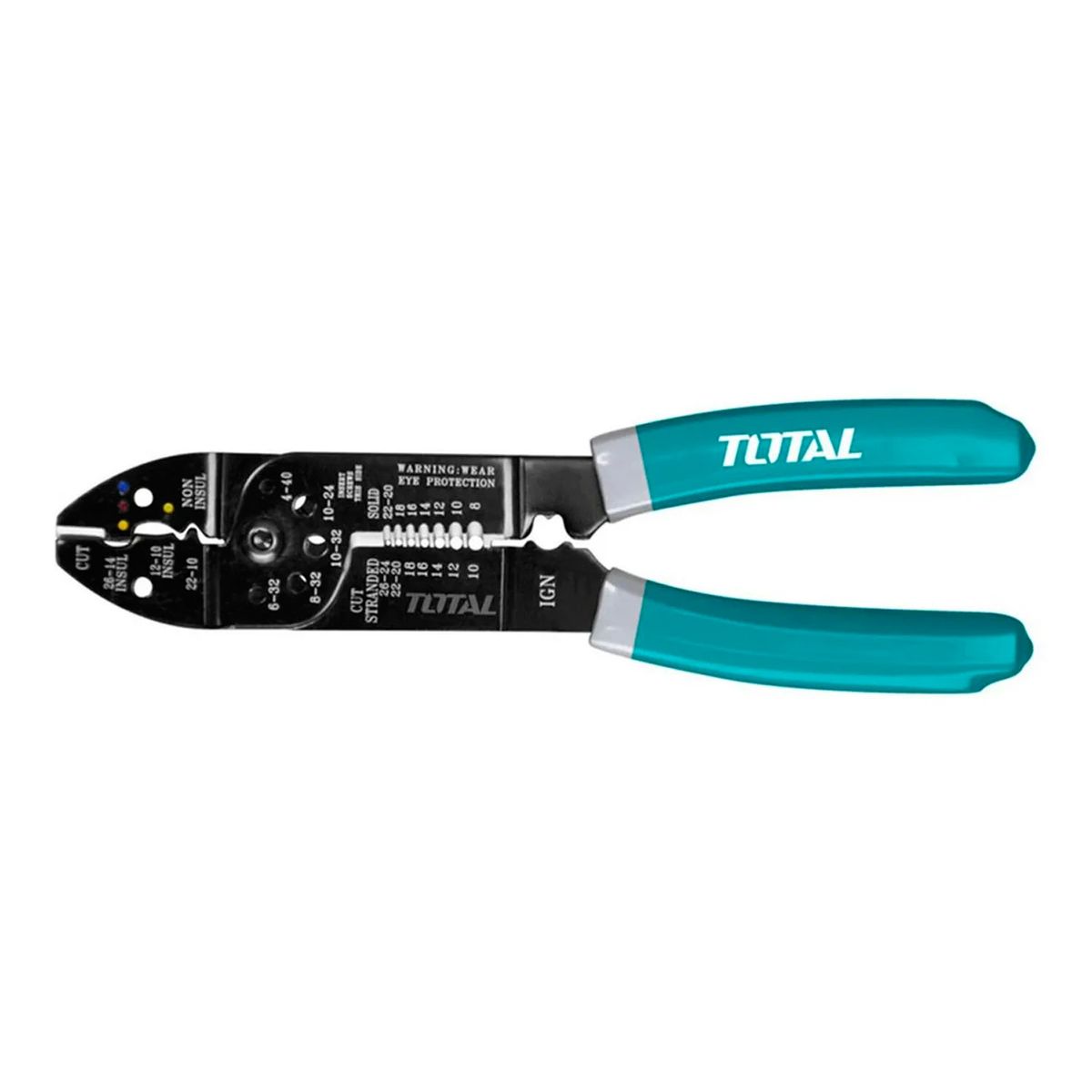 TOTAL TOOLS - Alicate Pelacable 8.5 Pulgadas (215mm)