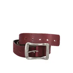 PANAMA JACK - Cinturón Cuero Hombre J508 Burdeo