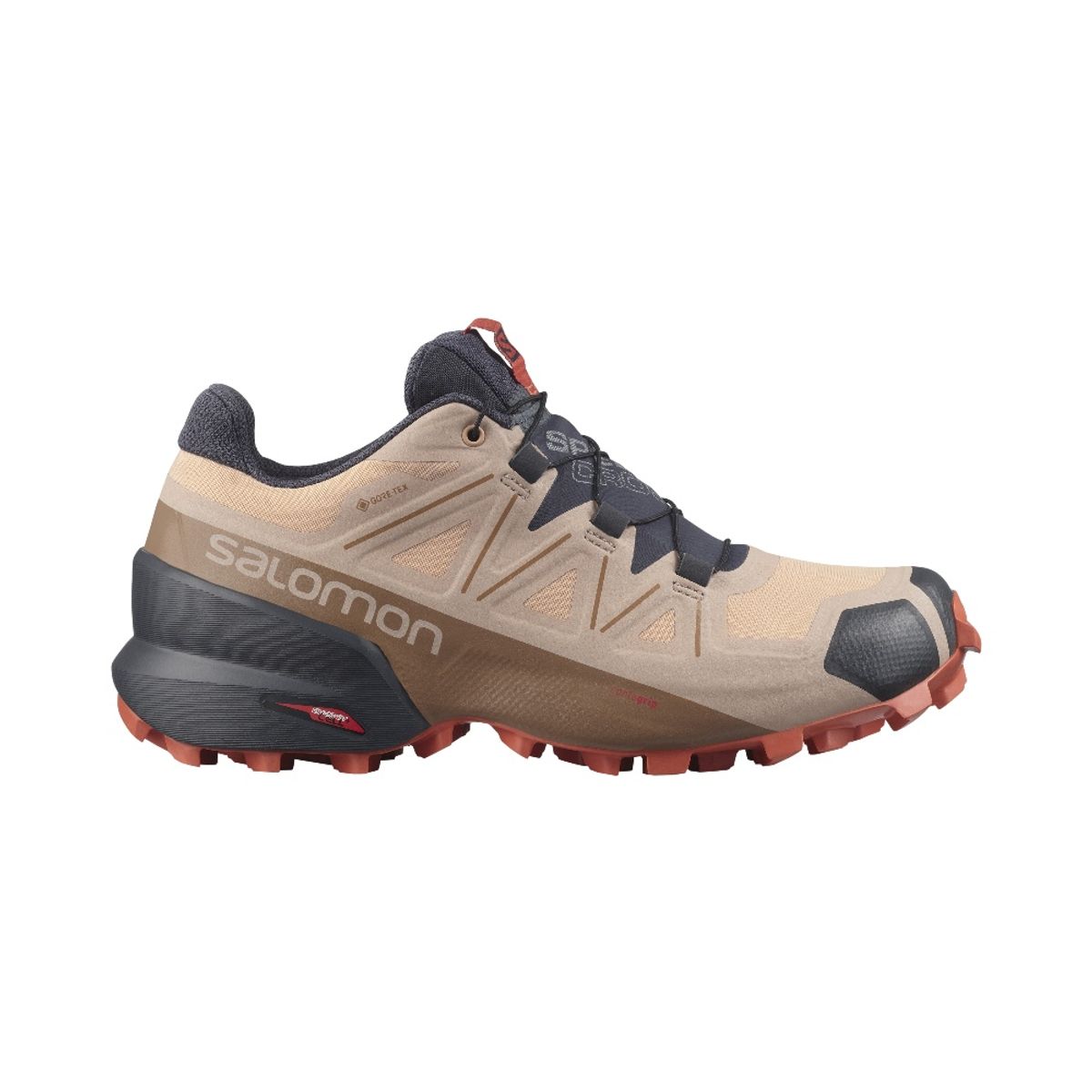 SALOMON - Zapatilla Mujer Speedcross 5 Gtx Moca Beige Salomon