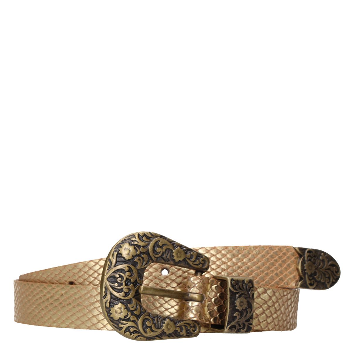 ZAPPA - CINTURON CUERO MUJER WESTERN CAFÉ ZAPPA ZAPPA