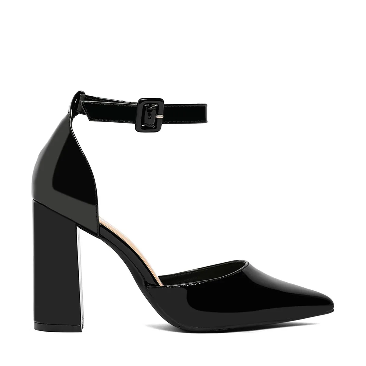 WEIDE - Zapato Taco Alto Negro Fiesta Mujer Weide GH62