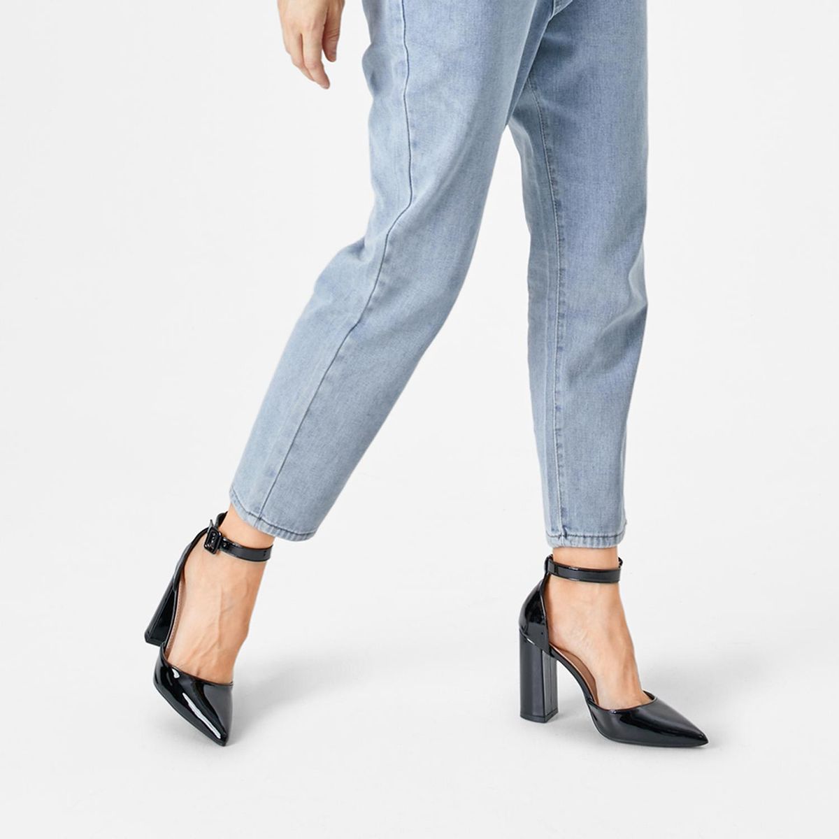 WEIDE - Zapato Taco Alto Negro Fiesta Mujer Weide GH62