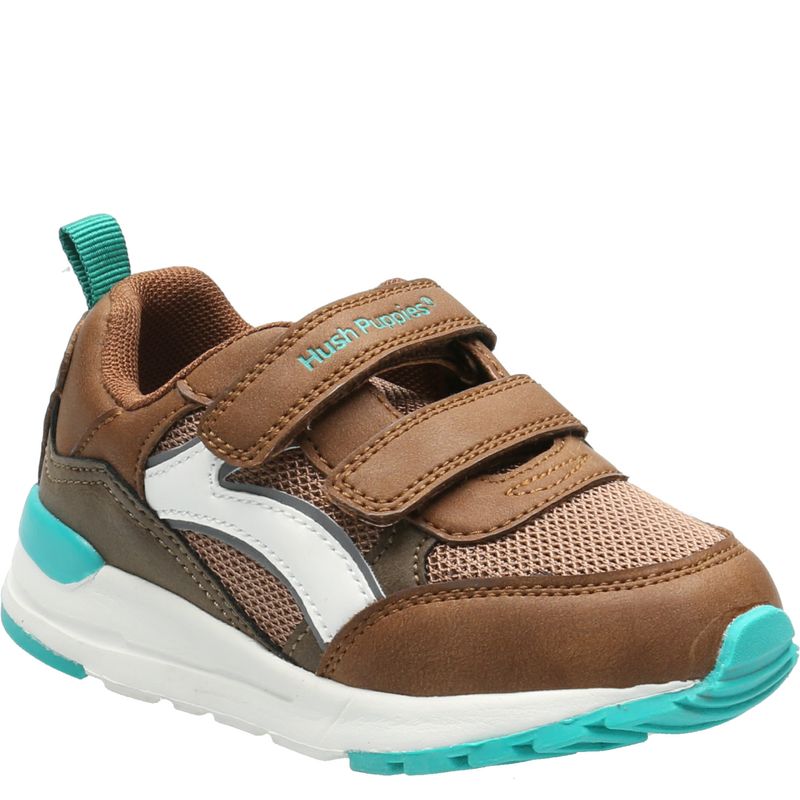 HUSH PUPPIES - Zapatilla Niño Owen-K [19-25] Café HUSH PUPPIES