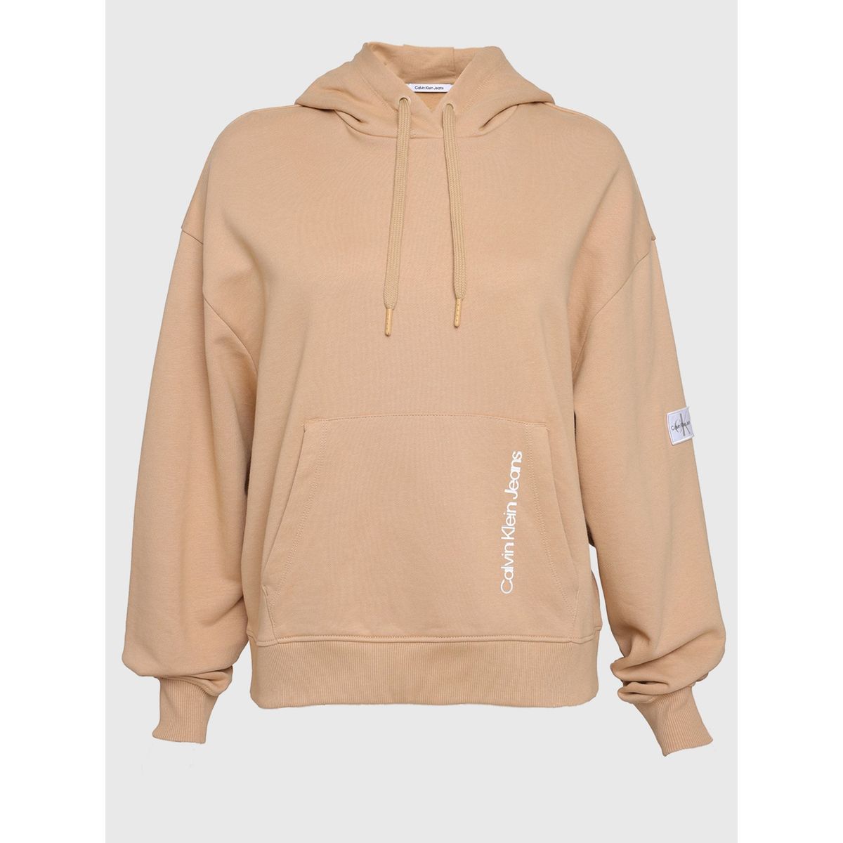 CALVIN KLEIN - Polerón Back Faded Beige Calvin Klein