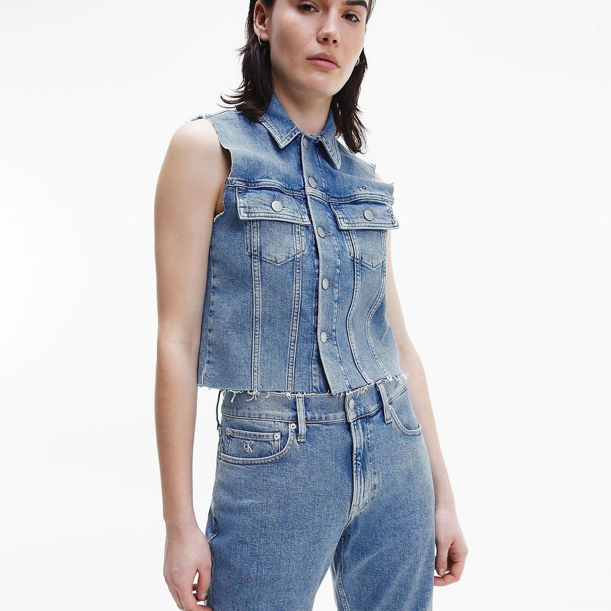 CALVIN KLEIN - Chaqueta sin Mangas Pride Azul Calvin Klein