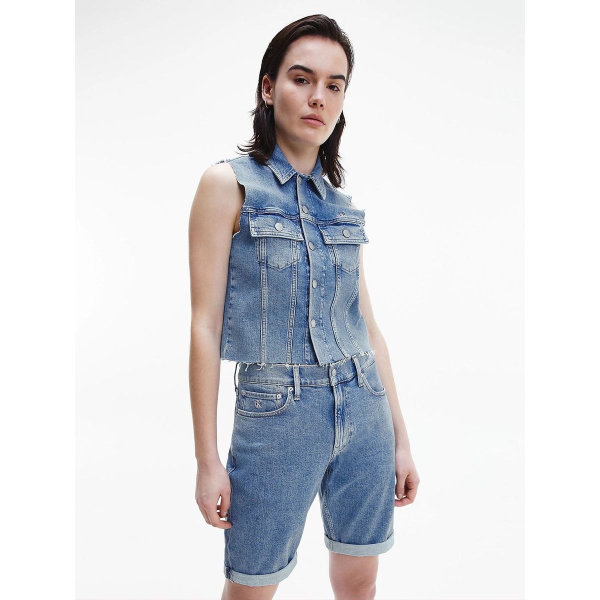 CALVIN KLEIN - Chaqueta sin Mangas Pride Azul Calvin Klein