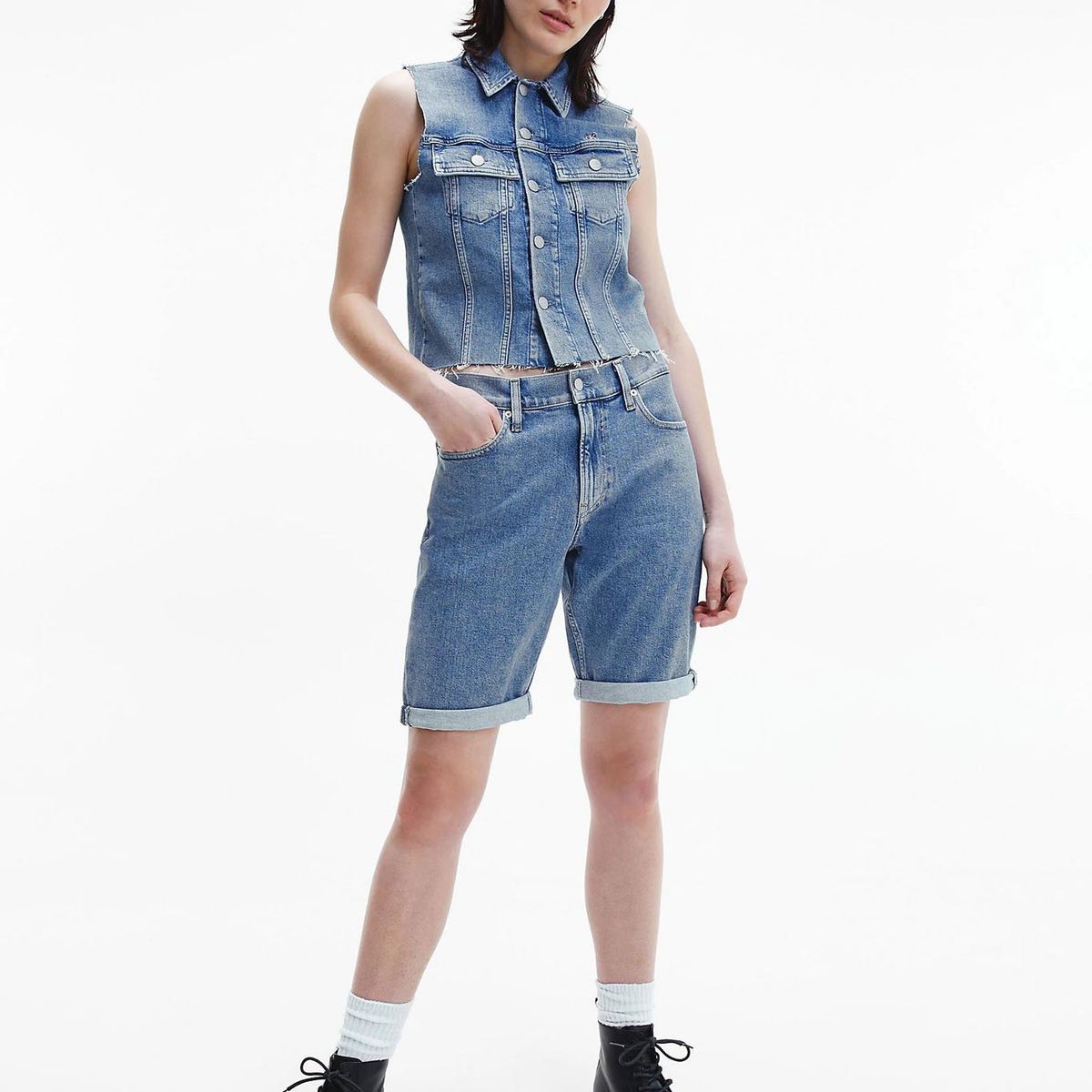 CALVIN KLEIN - Chaqueta sin Mangas Pride Azul Calvin Klein