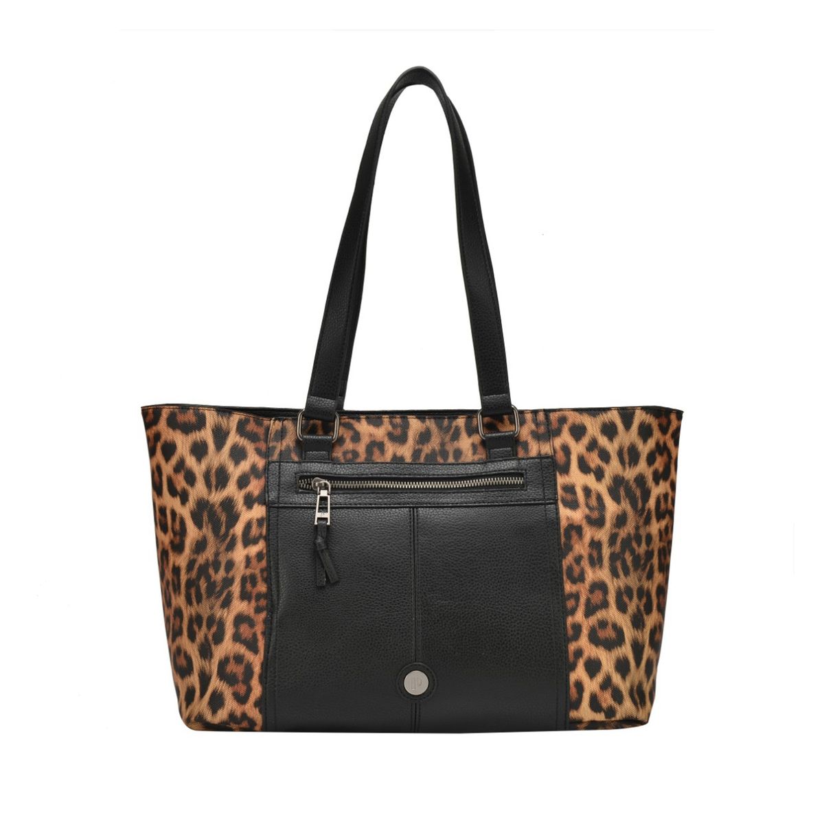 POLLINI - Cartera Tote Animal Print Pollini
