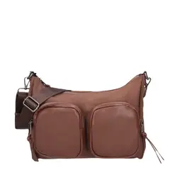 POLLINI - Cartera Bandolera Chocolate