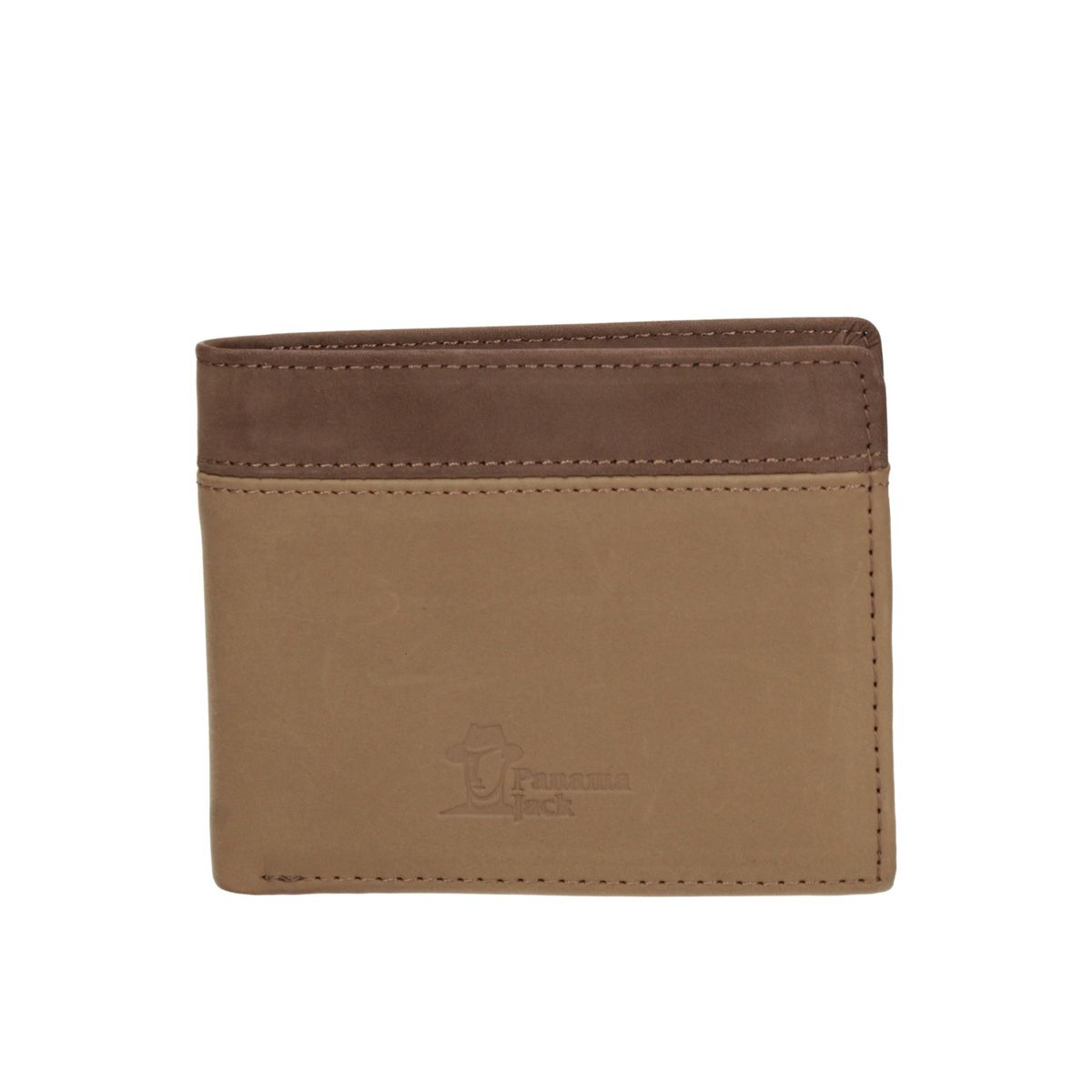 PANAMA JACK - Billetera Tarjetero Hombre K002 Brown Panama Jack