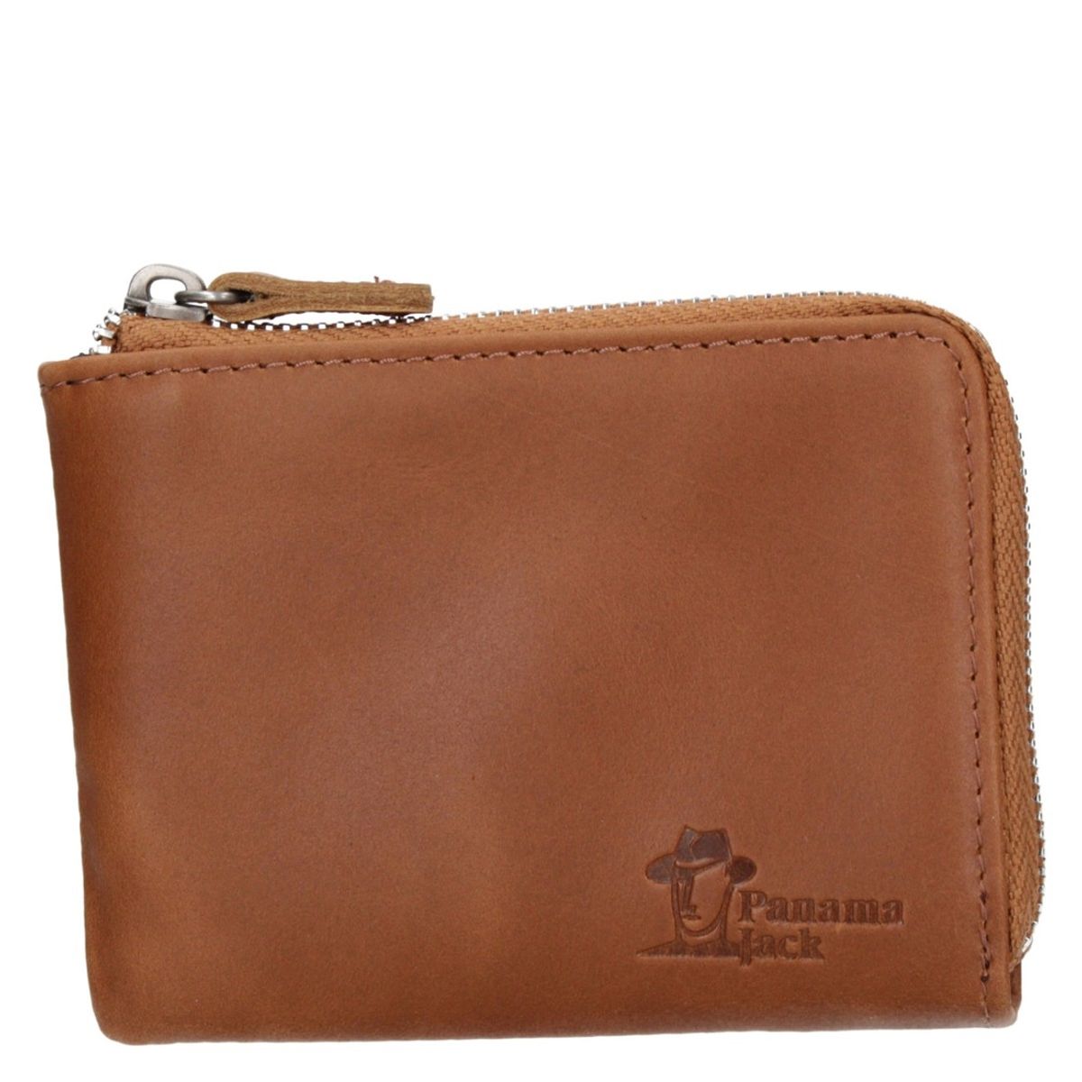 PANAMA JACK - Monedero Cuero Hombre K007 Camel Panama Jack