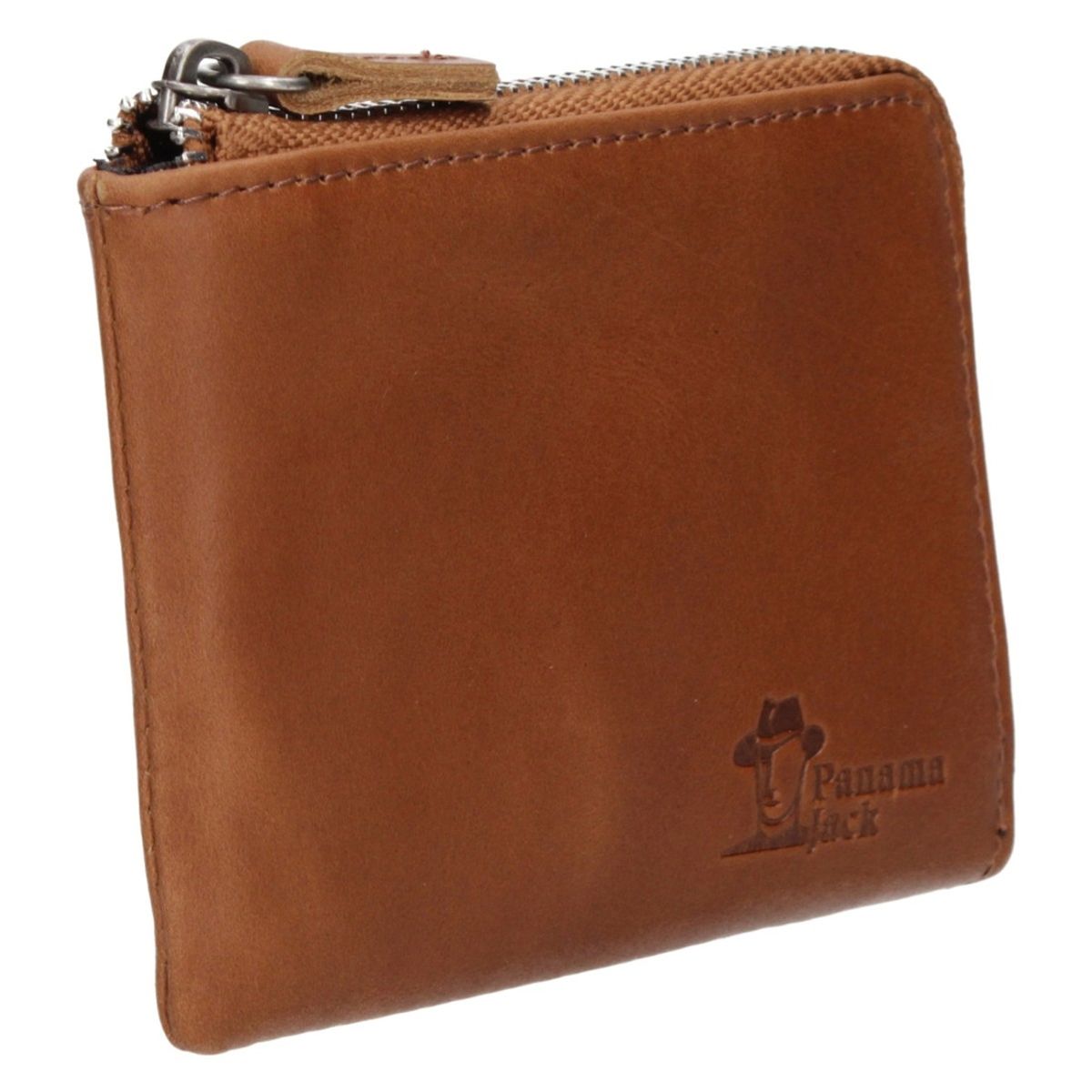 PANAMA JACK - Monedero Cuero Hombre K007 Camel Panama Jack