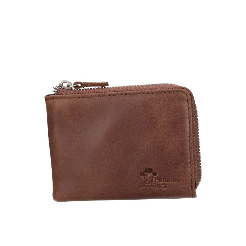 PANAMA JACK - Monedero Cuero Hombre K007 Brown Panama Jack