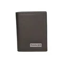 PANAMA JACK - Billetera tarjetero cuero hombre k009 chocolate