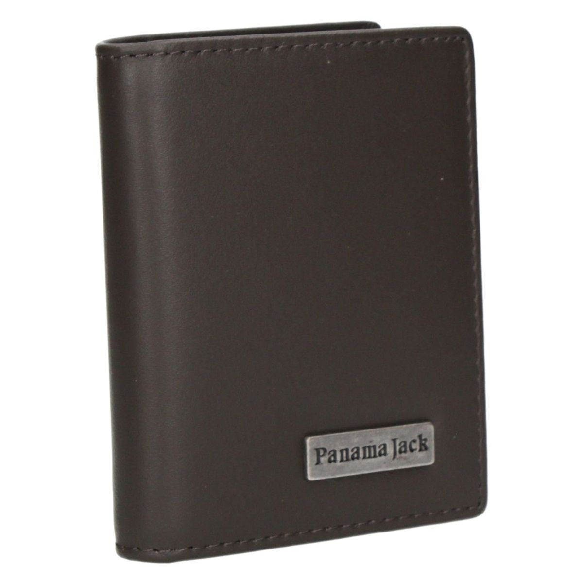 PANAMA JACK - Billetera tarjetero cuero hombre k009 chocolate Panama Jack