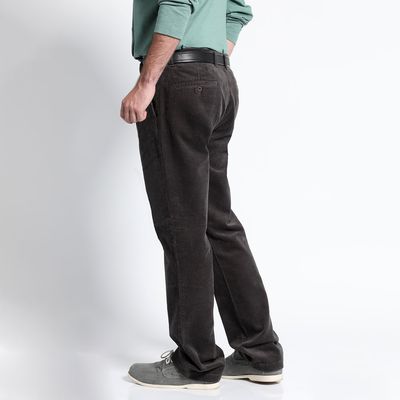 Imagen 2 del producto Pantalón Cotelé Con Pinzas Gris