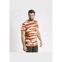 MCGREGOR - Polera Manga Corta Tie Dye Regular Fit Print Ladrillo