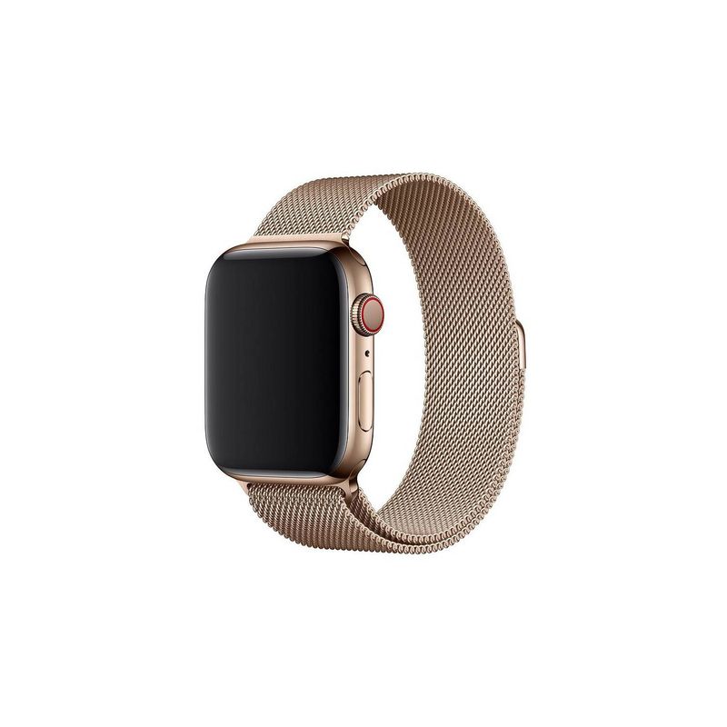 GENERICO - Correa Metálica Beige para Apple Watch de 38 / 40 / 41 mm