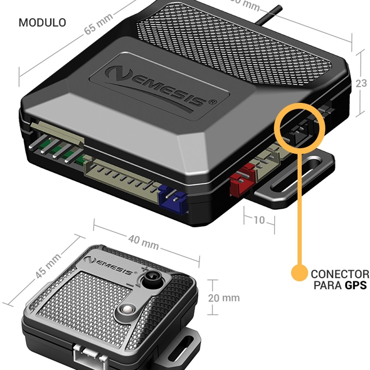 NEMESISNOW - Alarma Auto Antirrobo Nemesis MC3 Gold Pro