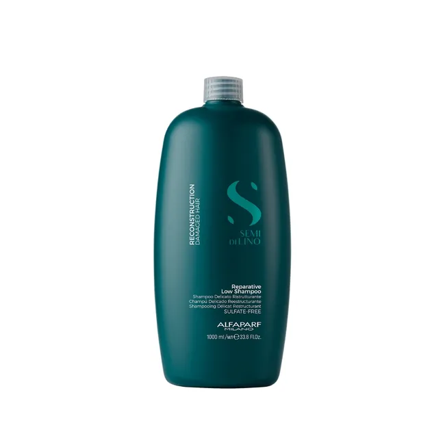 ALFAPARF MILANO - SHAMPOO DE RECONTRUCCION SEMI DE LINO 1000 ML