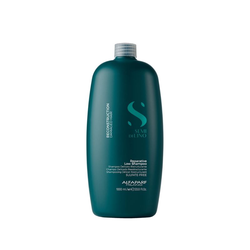 ALFAPARF MILANO - SHAMPOO DE RECONTRUCCION SEMI DE LINO 1000 ML