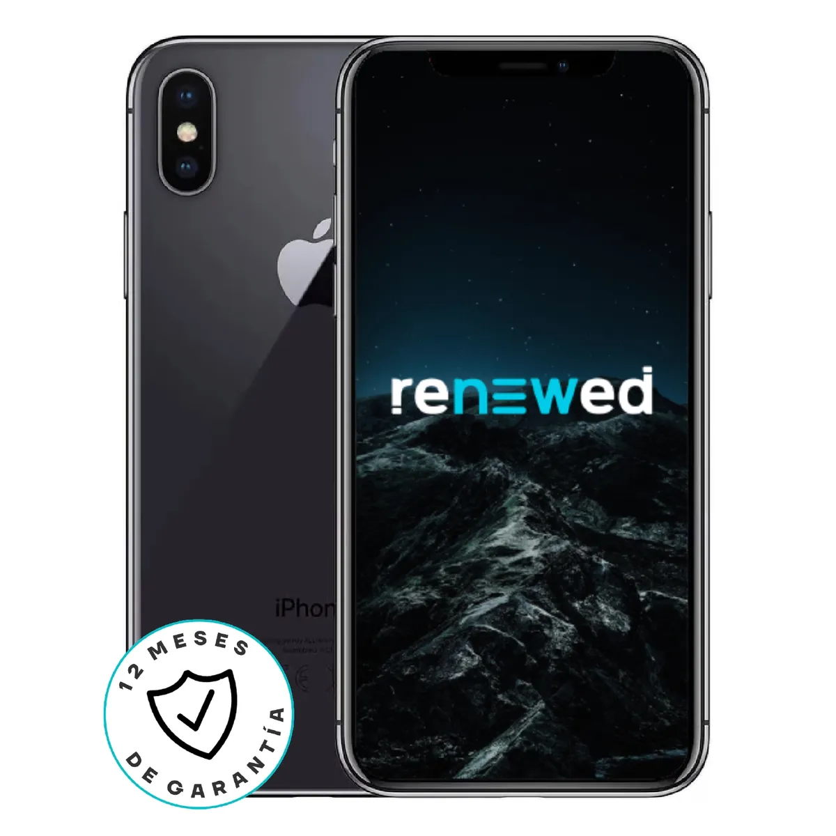 APPLE - iPhone X 64 gb Gris - Reacondicionado