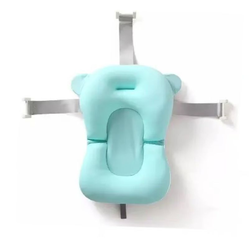 GENERICO - Hamaca para bañera Acolchada Celeste Para Bebés