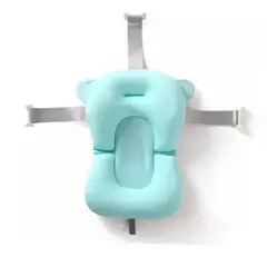 GENERICO - Hamaca para bañera Acolchada Celeste Para Bebés