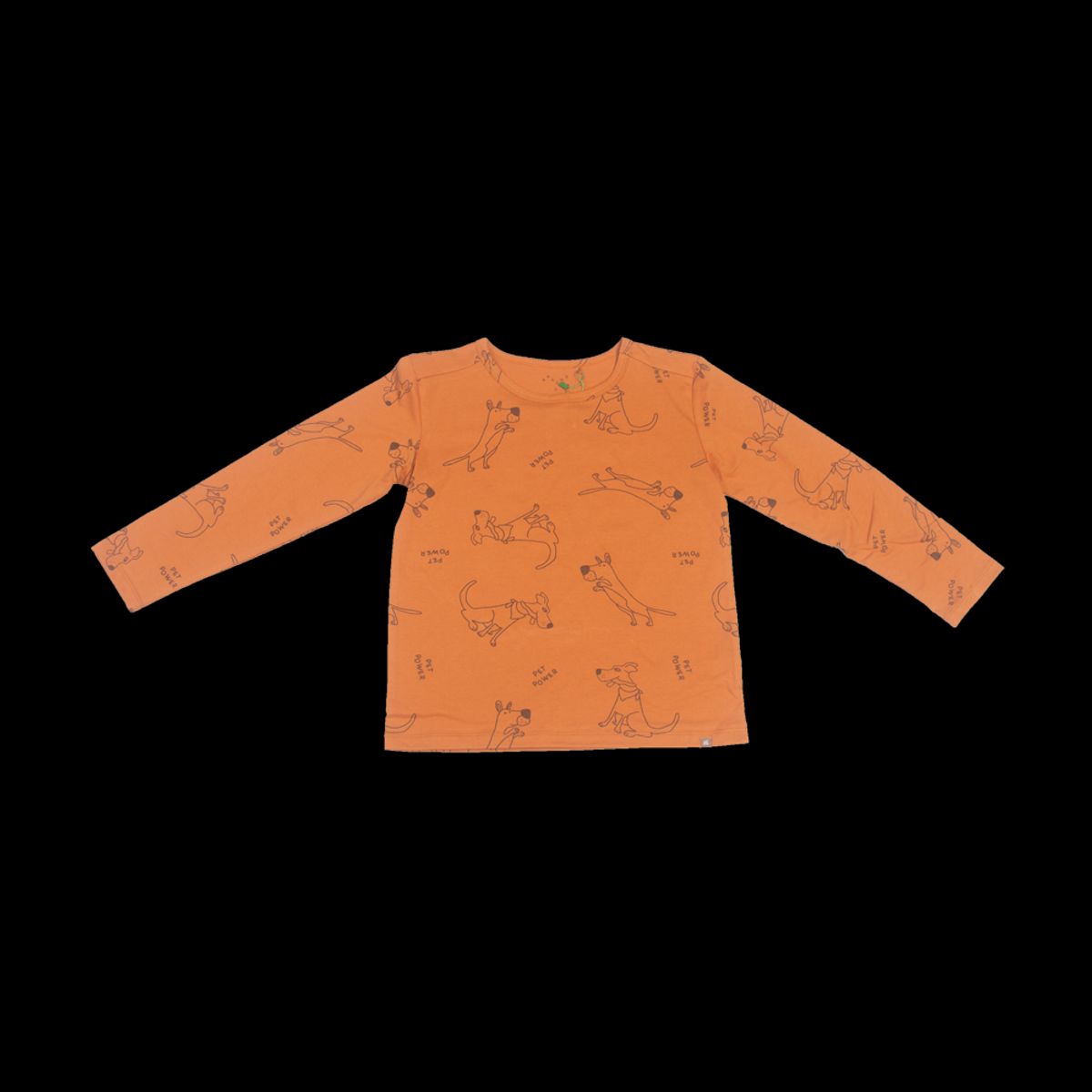 PILLIN - Polera Manga Larga Niño Café Pillin PILLIN