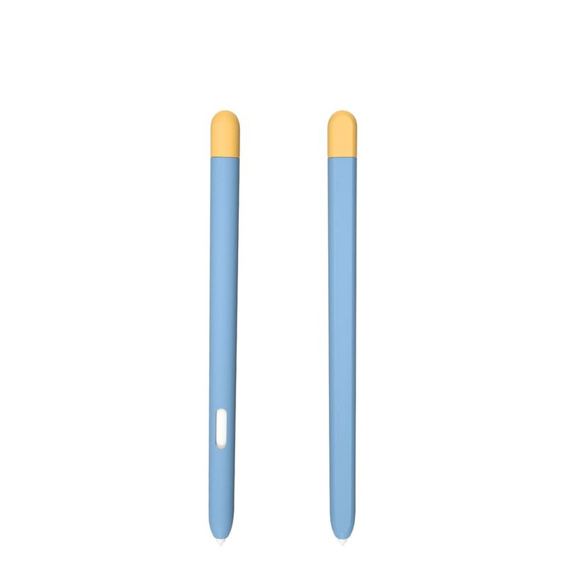GENERICO - Protector Silicona Para Lápiz S-pen Tab S7 S7 FE S8 S9 Celeste