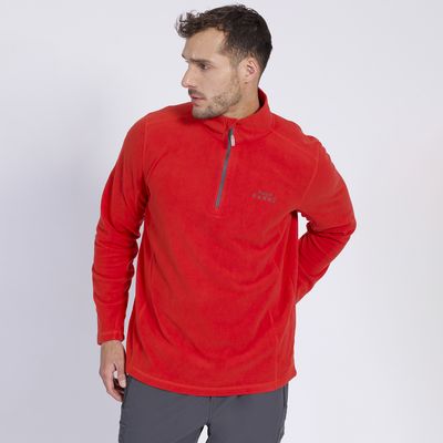 Imagen 2 del producto Polar Valle De La Luna Half Zipper Hombre Naranja Claro