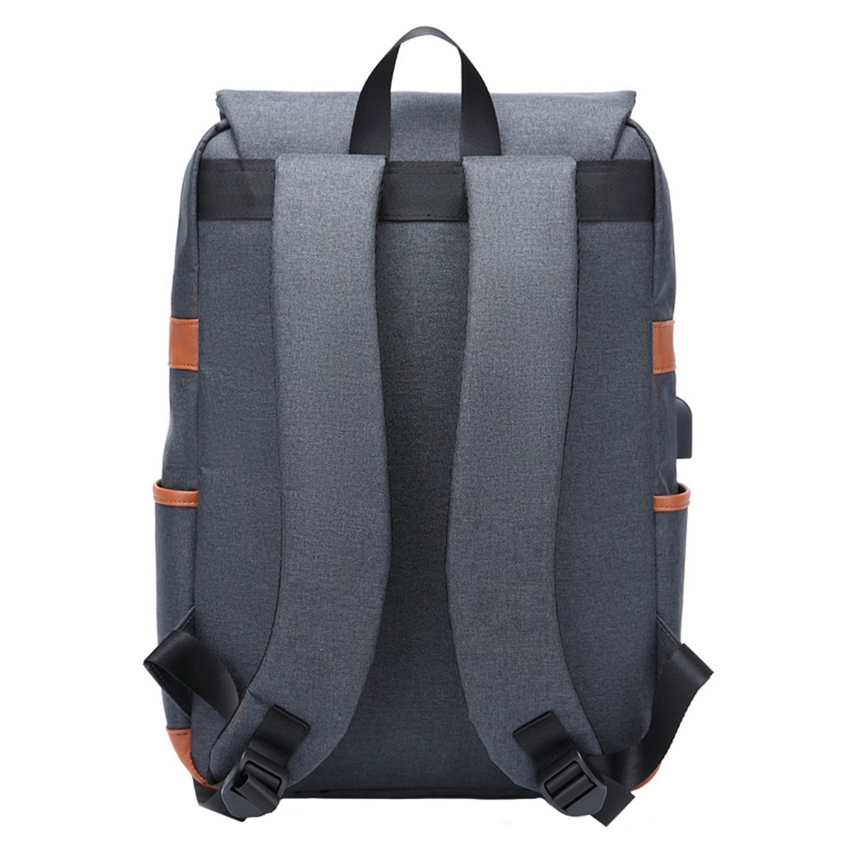 KOLKE - Mochila para Notebook 15.6 Puerto de carga USB Doble Cierre