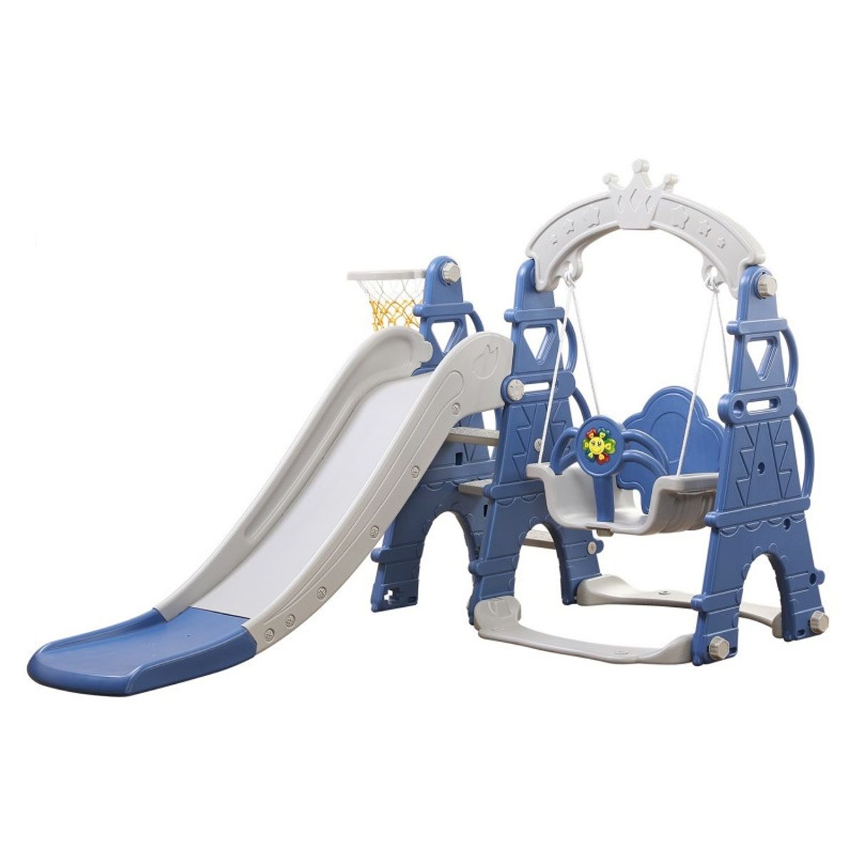 TALBOT - Resbalín Columpio Musical Infantil Azul Talbot