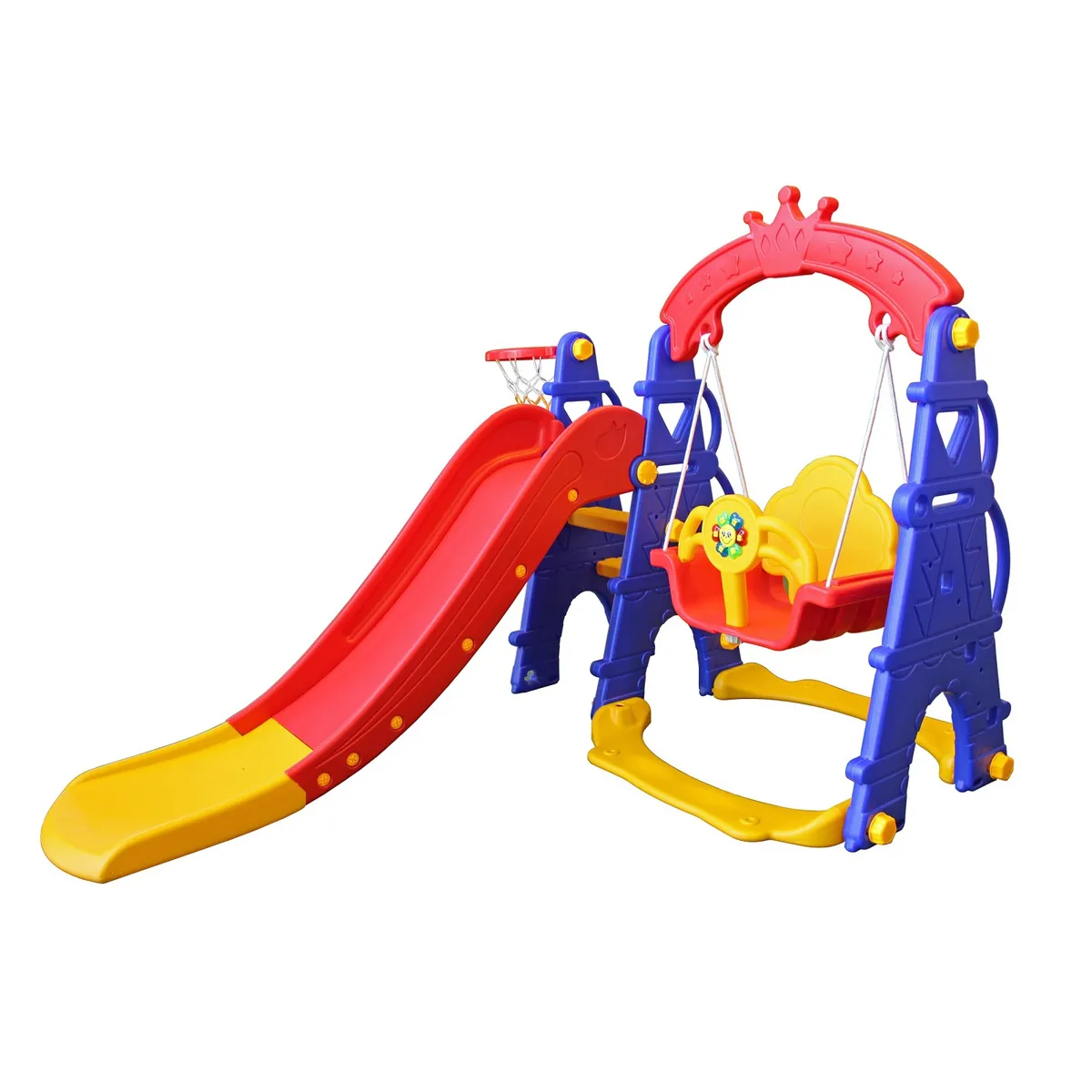 TALBOT - Resbalín Columpio Infantil Musical Colores Talbot