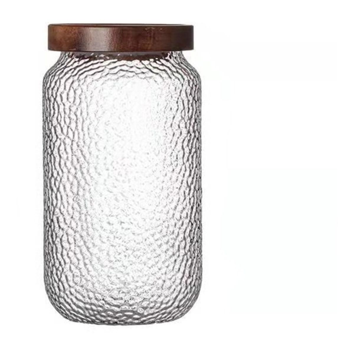 GENERICO - 5 Frascos Contenedores Vidrio Almacenamiento Hermético Potes