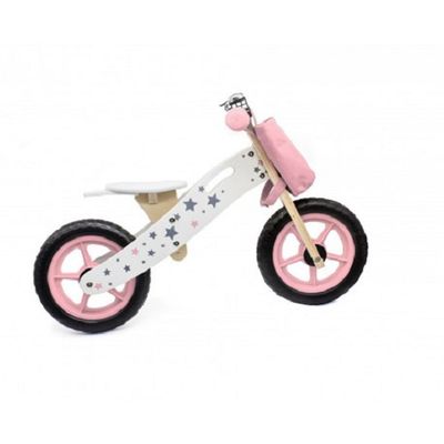 Imagen 2 del producto Bicicleta de equilibrio infantil madera Rosa - Talbot