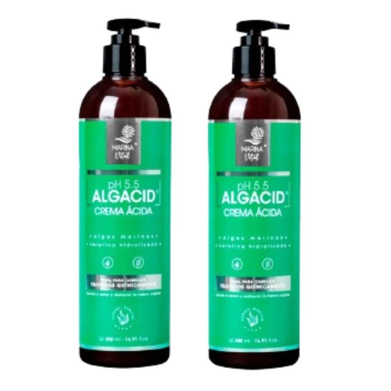 Mascaras Acida Algacid Pack 2 unidades 500 Ml C/u MARINA VITAL.