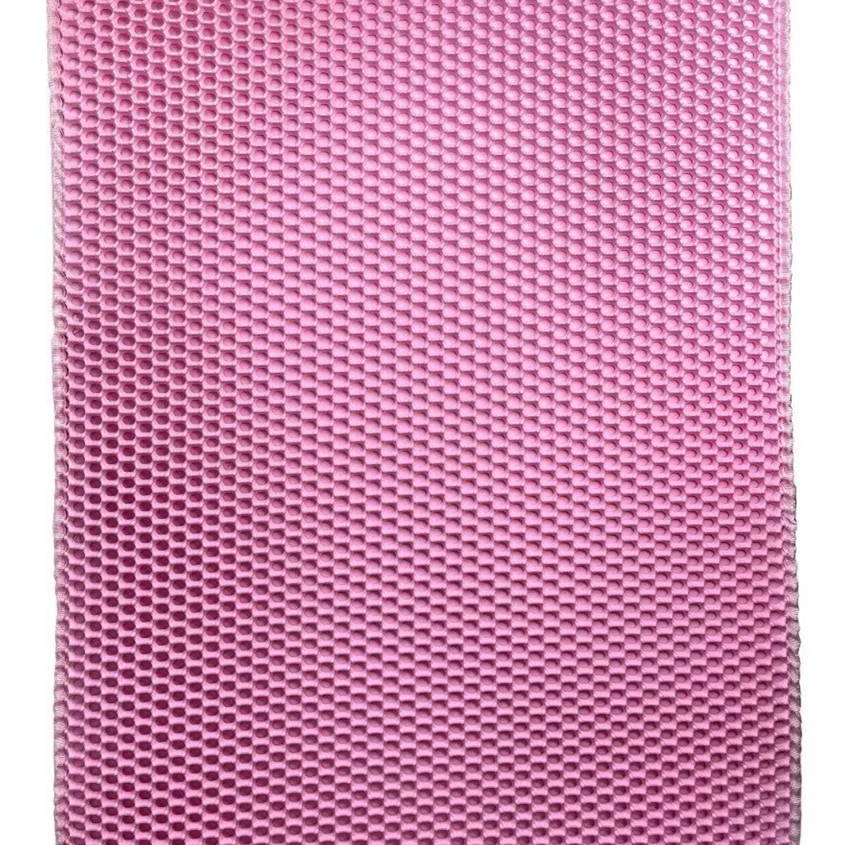 GENERICO - Alfombra Eva Arena Para Gatos Lavable Rosa