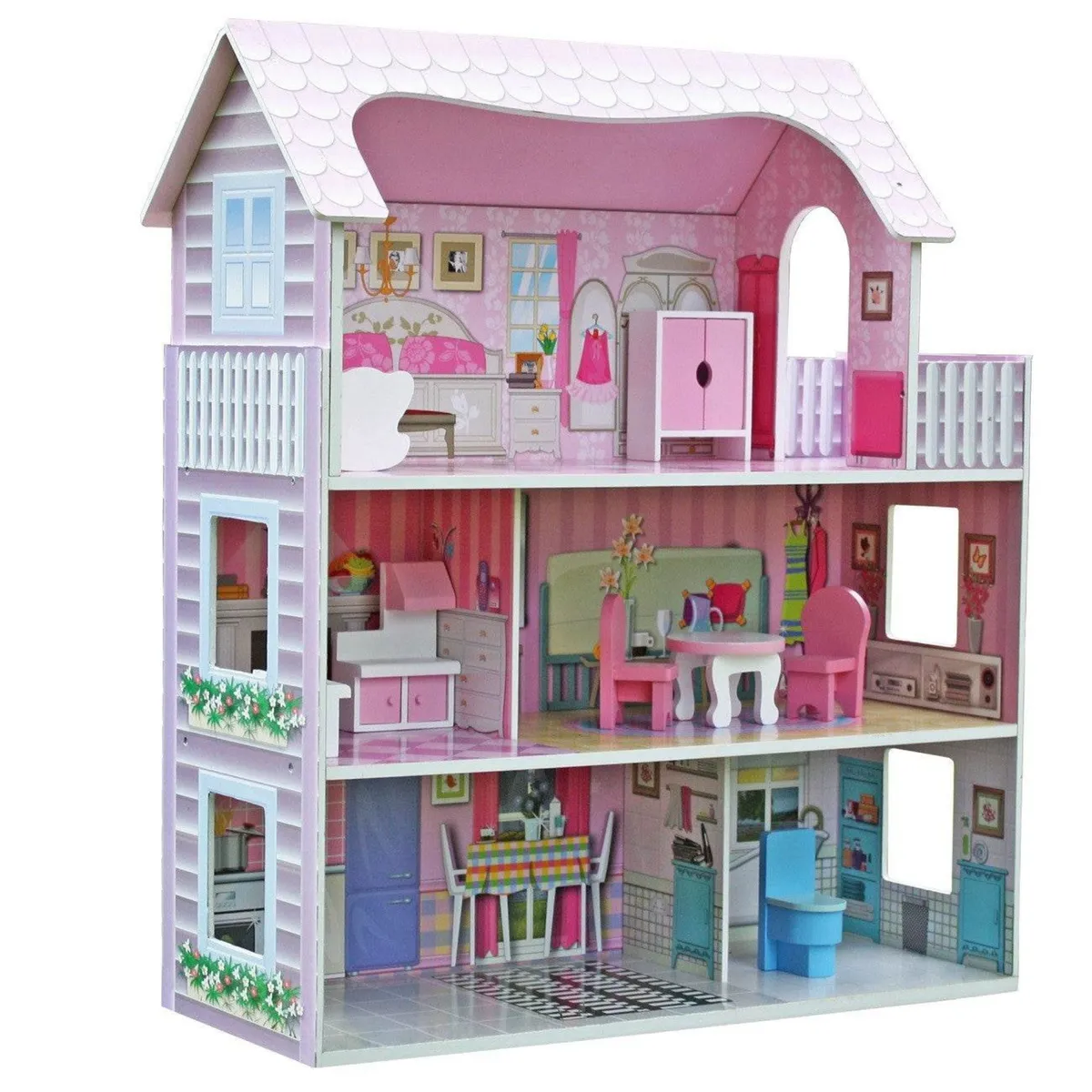 HOBBY MARKET - Casa De Muñeca Infantil Monica