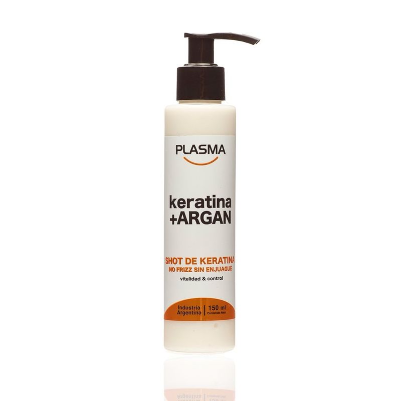 GENERICO - Crema Shot De Keratina  Argan Antifrizz Plasma