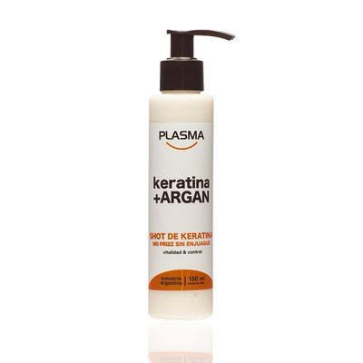 Imagen 2 del producto Crema de Reparaciòn y Peinado Antifrizz Shot De Keratina Plasma 150 ml