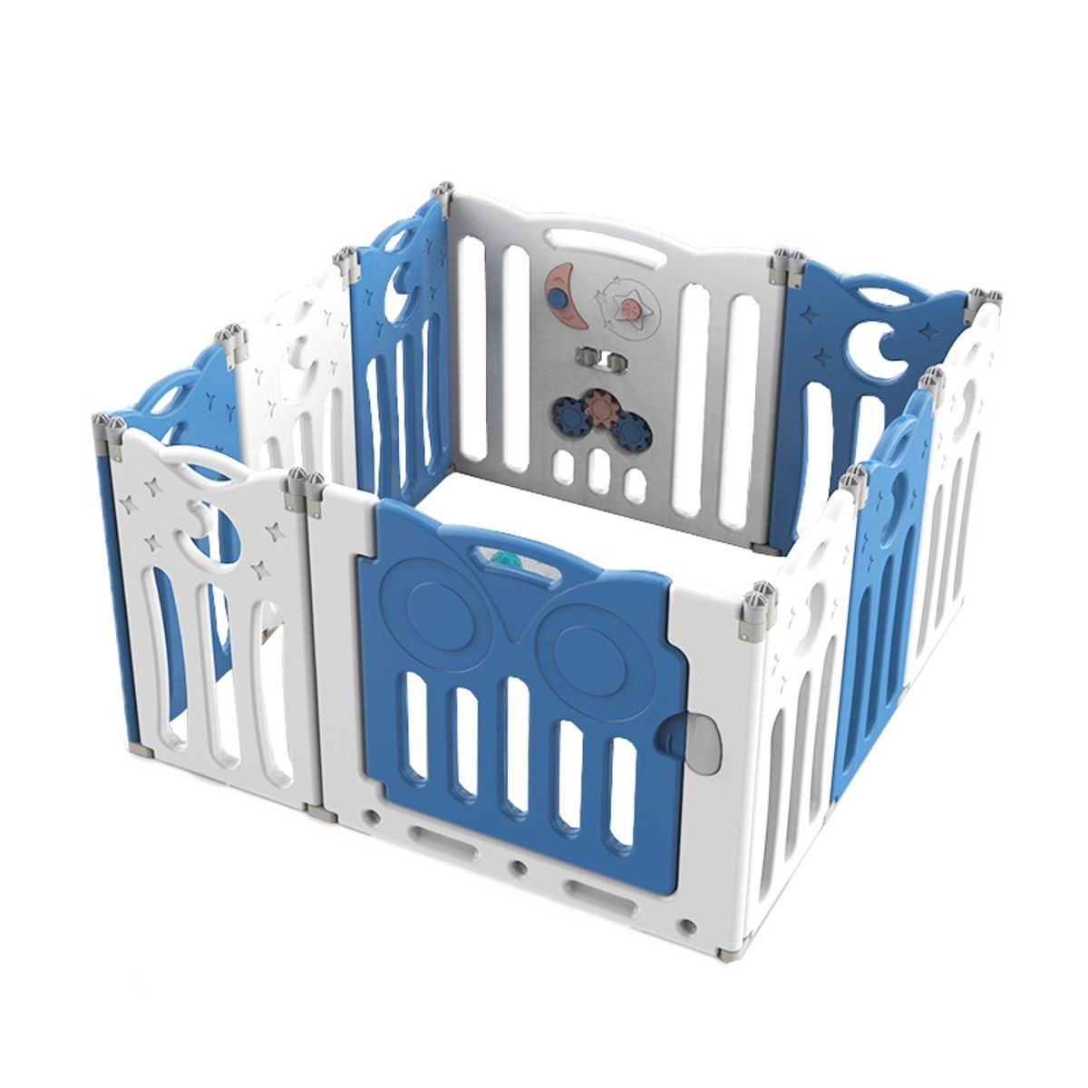 TALBOT - Corral Infantil Plegable S Azul