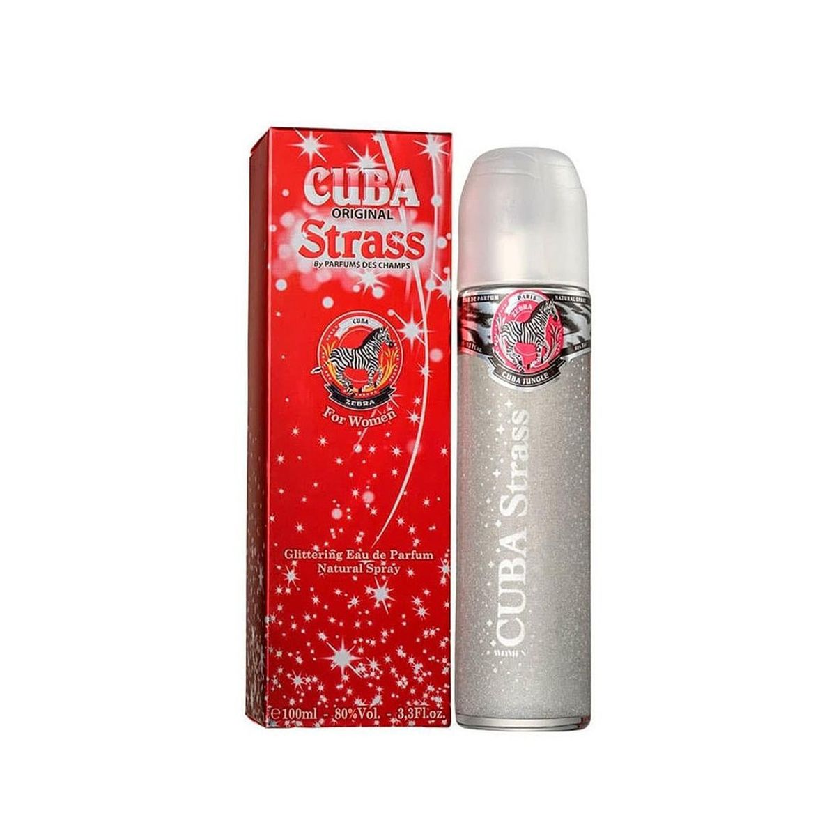 CUBA - CUBA STRASS ZEBRA GLITTERING EDP 100ML